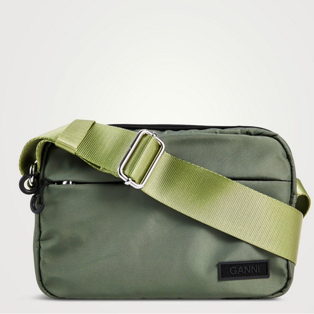 GANNI Festival Recycled Tech Crossbody Bag